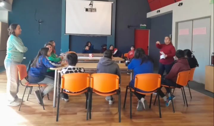 Charla grupal comunitaria